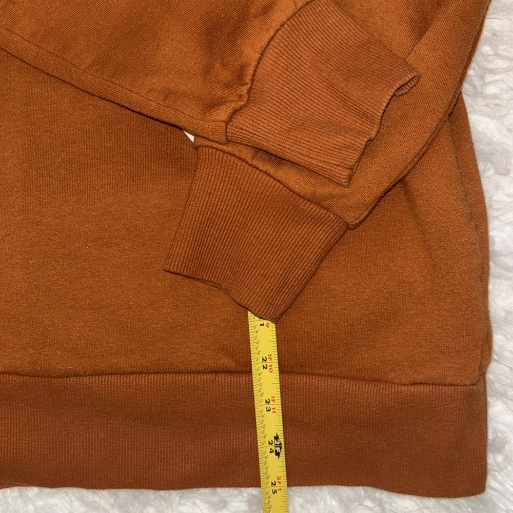 Zenana Star Pattern Fleece Crew Neck Sweatshirt & Joggers Set, Size S - Picture 8 of 17